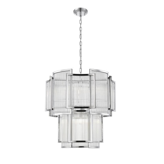 P0528-08A-F4AC SERGIO LAMPA WISZĄCA CHROME