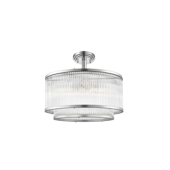 C0528-05H-F4AC SERGIO LAMPA SUFITOWA CHROME