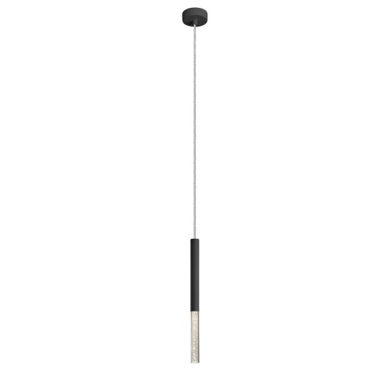 P0461-01E-P7P7 ONE LAMPA WISZĄCA CZARNA/BLACK
