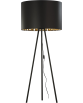 3130 NALLU LAMPA PODŁOGOWA CZARNO ZŁOTA