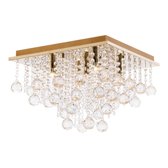 RLX92711-5GC RANGEL LAMPA SUFITOWA ZŁOTY/GOLD