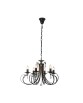 RLD94217-6B NOVIA LAMPA WISZĄCA CZARNA/BLACK