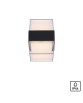 9480-13 CARA WALL LIGHT, ANTHRAZIT