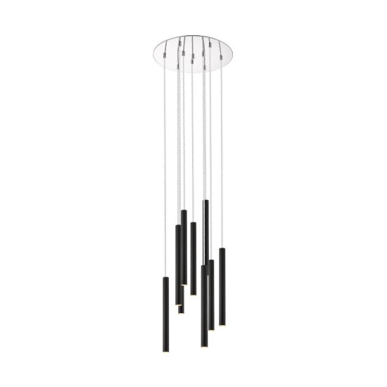 P0461-09C-P7P7 LOYA LAMPA WISZĄCA CZARNY MAT/MATT BLACK