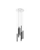 P0461-09C-P7P7 LOYA LAMPA WISZĄCA CZARNY MAT/MATT BLACK