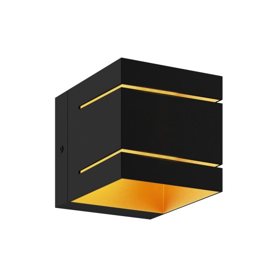 91067-N TRANSFER WL 2 KINKIET CZARNO-ZŁOTY/BLACK-GOLD