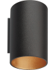 50603-BK/GD-N SLICE WL KINKIET CZARNO-ZŁOTY/BLACK-GOLD