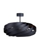 1131 LAMAP SUFITOWA VENTO 60 CM CZARNA/BLACK
