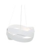 1117 LAMPA WISZĄCA TORNADO 50 CM BIAŁA/WHITE