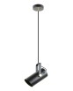 A8165-1 RESI LAMPA WISZĄCA CZARNY MAT-ZŁOTO/MATT BLACK-GOLD