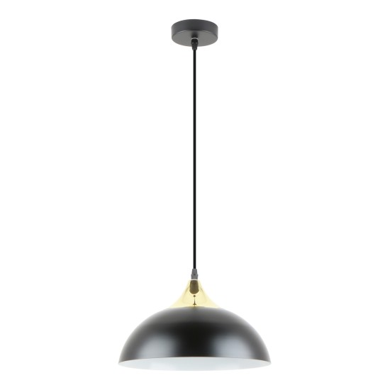 A8134 SARDA LAMPA WISZĄCA CZARNY MAT-ZŁOTO/MATT BLACK-GOLD