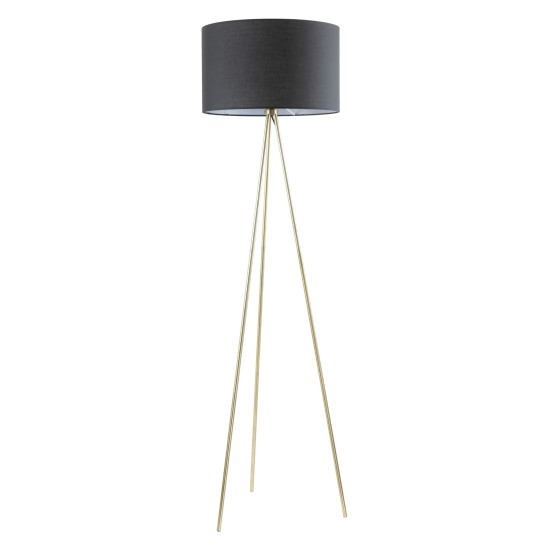 A4001-BK CARA LAMPA PODŁOGOWA CZARNA/BLACK