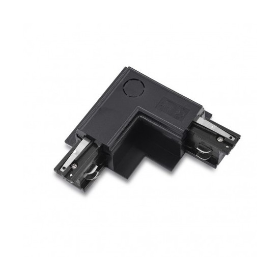 TRACK 3LINE L CONNECTOR LEFT GIPS BK