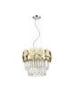 P0506-05A-F4E3 QUASAR LAMPA WISZĄCA ZŁOTA/GOLD