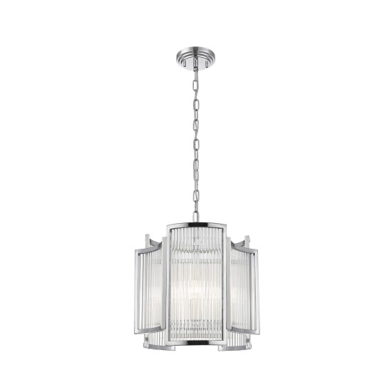 P0528-03A-F4AC SERGIO LAMPA WISZĄCA CHROME