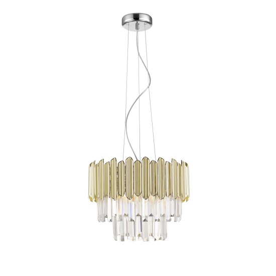 P0535-05B-F4J7 GLADIUS LAMPA WISZĄCA ZŁOTA/GOLD