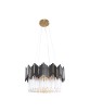 2200018M ROTTA LAMPA WISZĄCA CZARNO-ZŁOTA/BLACK-GOLD
