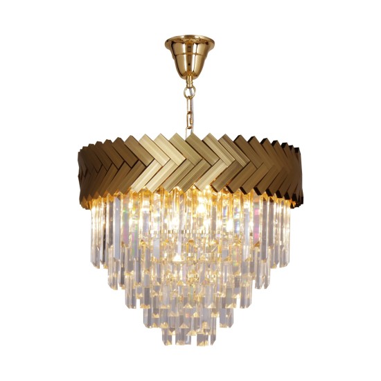 LYON LAMPA WISZĄCA DO SALONU ZŁOTA ZUMALINE