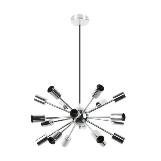 MANDI LAMPA WISZĄCA DO SALONU CHROM ZUMALINE