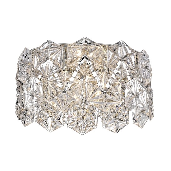 DAVI LAMPA SUFITOWA DO SYPIALNI CHROME ZUMALINE
