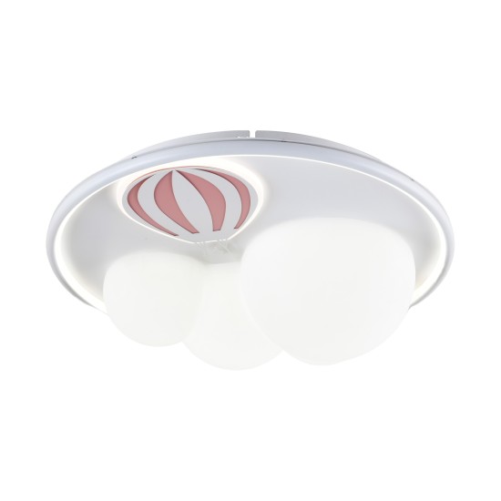 FOCUS LAMPA SUFITOWA/PLAFON DO SYPIALNI BIAŁA ZUMALINE