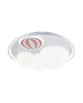 FOCUS LAMPA SUFITOWA/PLAFON DO SYPIALNI BIAŁA ZUMALINE