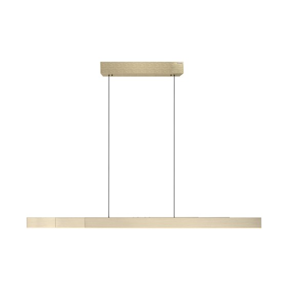 PURE-MOTO LAMPA WISZĄCA NAD STÓŁ MATOWY MOSIĄDZ ZUMALINE