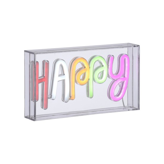 NEON WIELOKOLOROWY ,,HAPPY'' ZUMALINE