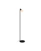 STEM LAMPA PODŁOGOWA DO SALONU CZARNA