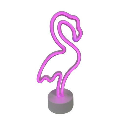 LAMPKA NEON FLAMINGO LED...