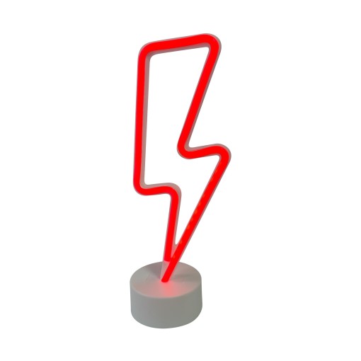NEON LIGHTNING LED LAMPKA...