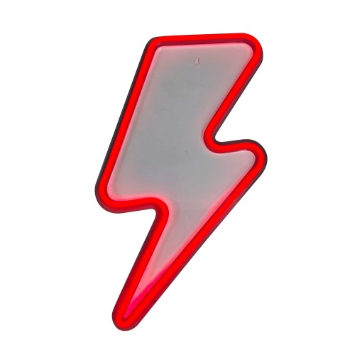 NEON LED BŁYSKAWICA LAMPKA...