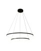 HORIK LAMPA WISZĄCA DO SALONU CZARNA ZUMALINE