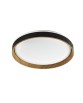 CL2204003-490MBWT BOIS LAMPA SUFITOWA CZARNA+DREWNO/BLACK+WOOD