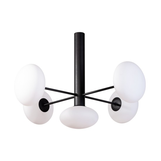 OMI LAMPA SUFITOWA DO SALONU CZARNY ZUMALINE