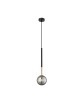 ARCTURUS LAMPA WISZĄCA DO SALONU CZARNO-ZŁOTA ZUMALINE