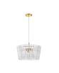BACH LAMPA WISZĄCA DO SALONU ZŁOTA ZUMALINE