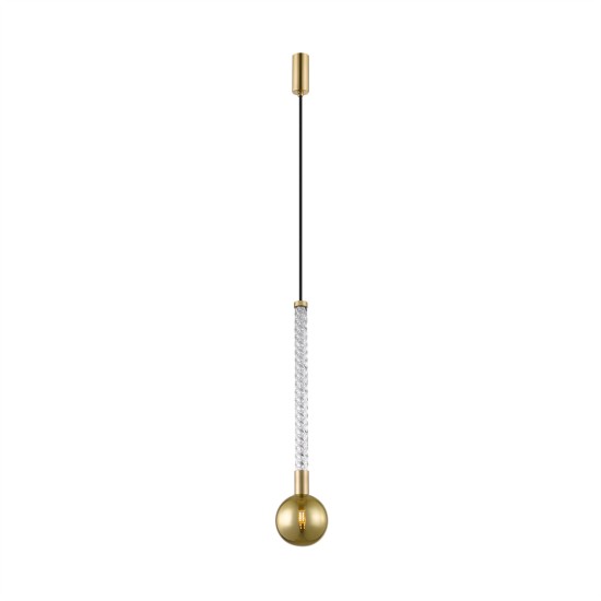 MIDA LAMPA WISZĄCA DO SALONU ZŁOTA ZUMALINE