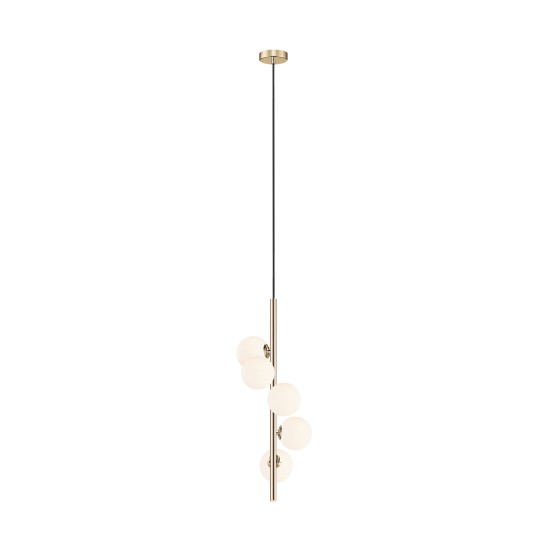 ARCTURUS LAMPA WISZĄCA DO JADALNI ZŁOTA ZUMALINE