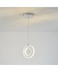 GIRONA LAMPA WISZĄCA DO SALONU CHROM ZUMALINE