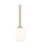 ARCTURUS LAMPA WISZĄCA DO SALONU ZŁOTA ZUMALINE
