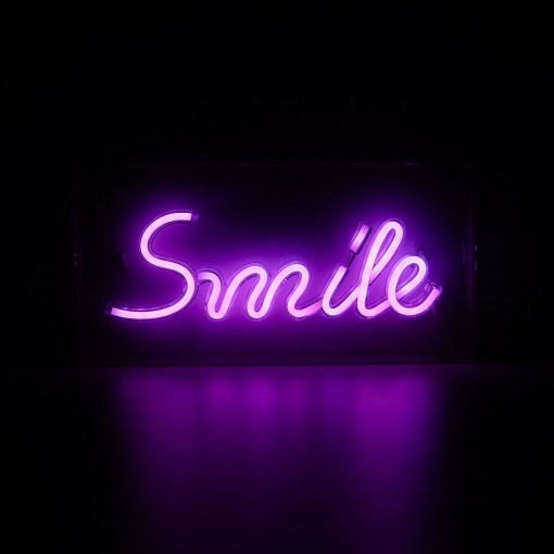 NEON LED DO SYPIALNI SMILE...