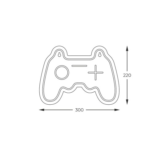 LAMPKA NEON GAMEPAD LED...