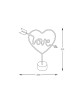 LAMPKA NEON LOVE LED ZUMALINE