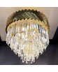 LYON ELEGANCKA LAMPA SUFITOWA DO SYPIALNI ZŁOTA ZUMALINE