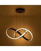 INDIGO LAMPA WISZĄCA NAD STÓŁ CZARNO-ZŁOTA ZUMALINE