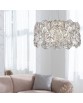 DAVI LAMPA WISZĄCA DO SALONU CHROME ZUMALINE