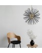 URCHIN LAMPA WISZĄCA DO SALONU CZARNO-ZŁOTA ZUMALINE